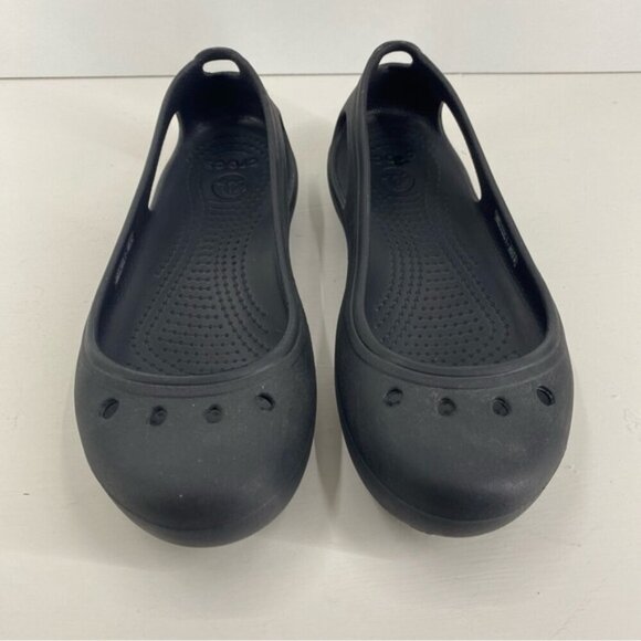 CROCS Kadee Ballet Flats in Black Women’s Size 5 - Picture 10 of 11